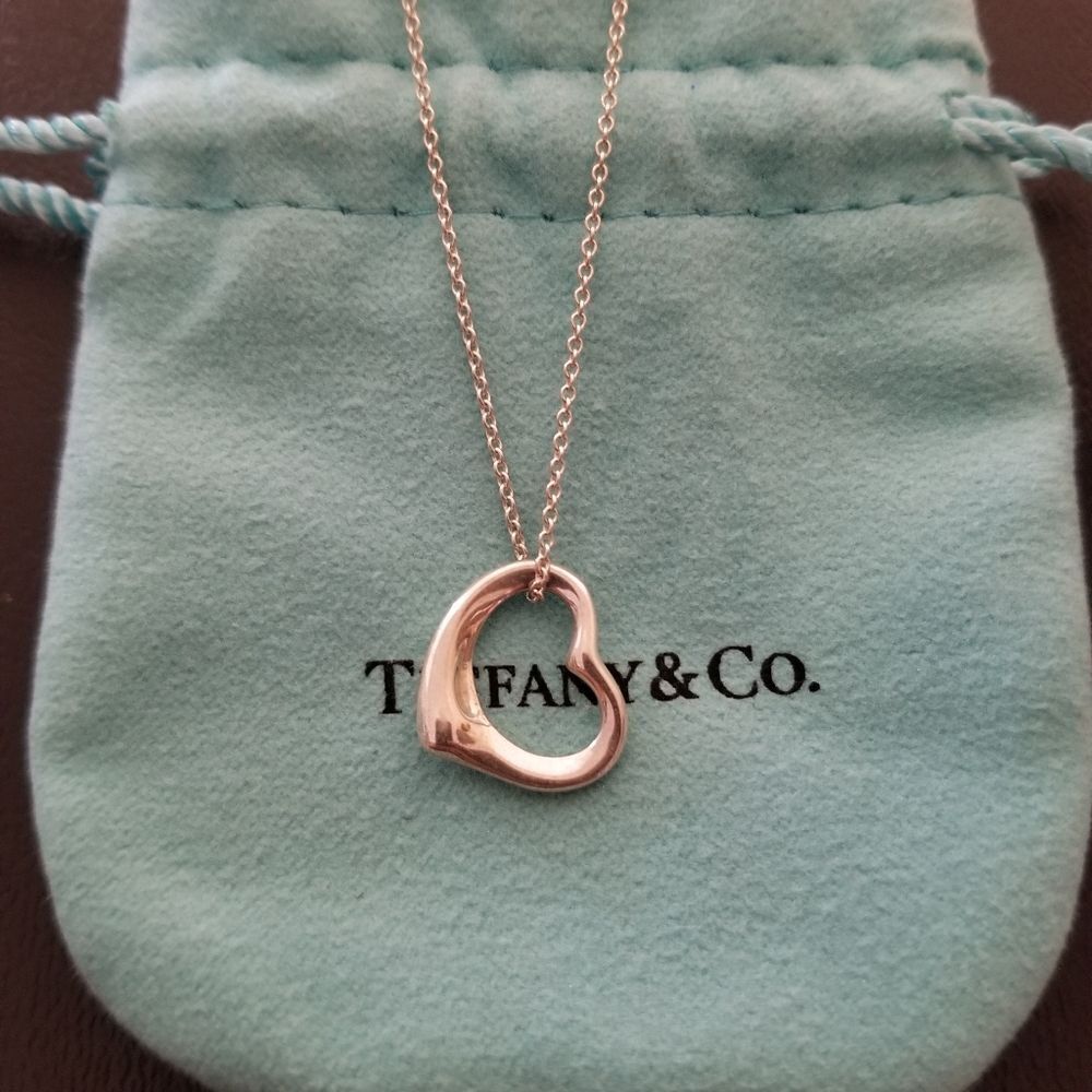 Tiffany & Co. Open heart Necklace